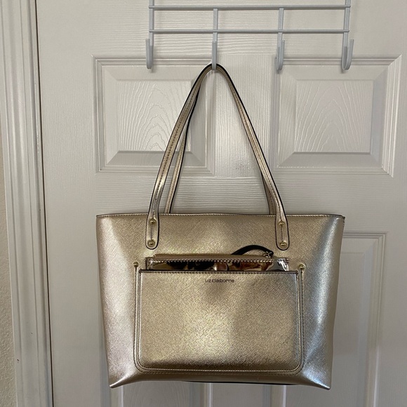 Liz Claiborne Zippered Handbag - Picture 2 of 7